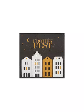 RAEDER | Weihnachts-Servietten 33x33cm FROHES FEST | 